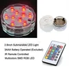 Party Supply Underwater 2.8inch 10pcs Super bright LED Mini Submersible Lighted Base