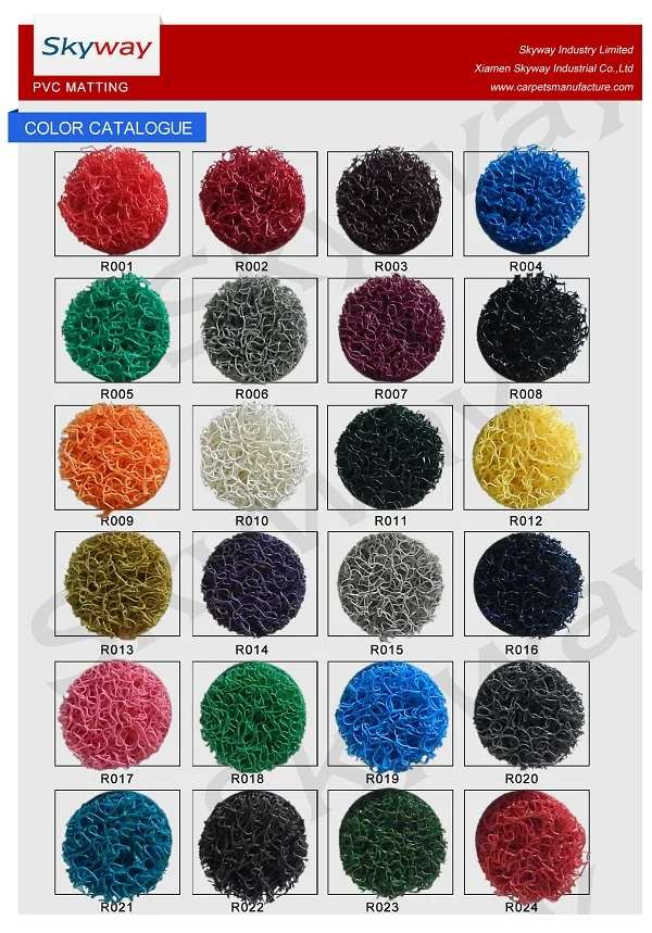 High quality factory price pp printed door mat