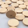 20mm Natural Flat Wood Round Discs Beads DIY Baby Teething Circle Beads