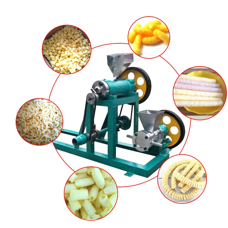 High-Efficiency Energy-Saving Granule Corn Rice Extruder Corn Flour Extruding Machine Without Motor