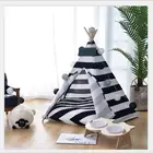 New pet supplies dog bed cat bed autumn and winter washable cotton canvas tent