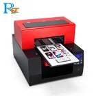 Hot Selling RF-a4 Cheap Flatbed Printing Machine c m y k Wh Varnish Digital Uv Label Printer