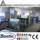 Hot melt adhesive/glue paper laminator spray laminating machine reel to reel