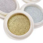 12 colors mixed color changing laser effect mirror peacock nail art polish pigment powder chameleon shining nail pigment