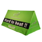 custom exhibition golf oval pop up banner pop up a frame