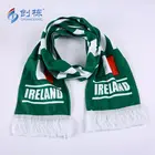 hip new design ireland printing fashional fleece scarf