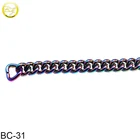 BC31 wholesale custom price long purse wallet bag link metal chain for handbag