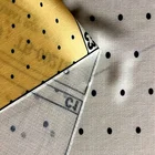 tear-resistant rotary printed woven 100%polyester sublimation linen chiffon print fabric clothing