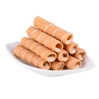Crispy egg wafer roll cream filled stick biscuit Snacks