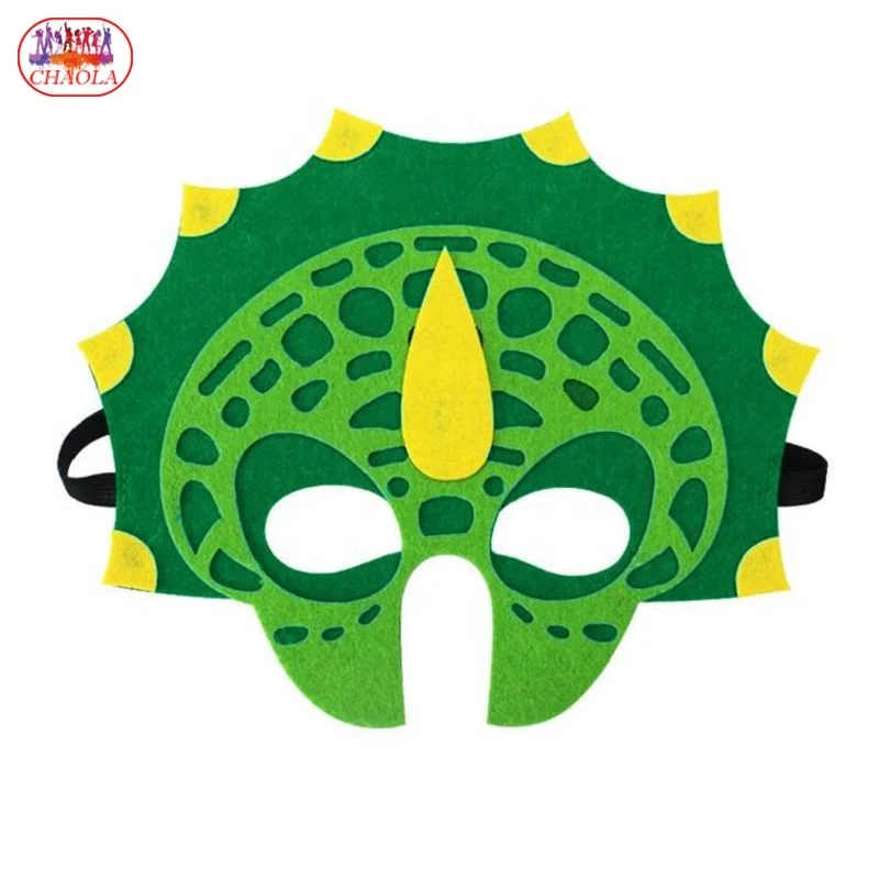 Yiwu chaola fábrica venta al por mayor/OEM nuevo dinosaurio de máscaras de cualquier estilo máscara de animales para niños fiesta de Halloween favor