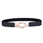 Custom Design Women PU Leather Waist Belts For Women Dress Strap Narrow Belts Accessories