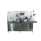 New Design Gravity Eyedrops Filling and Capping Machine / Eyewater Glass Bottling System / Eyewash Filler And Capper