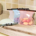 Reusable Silicone Kitchen Food Storage Bag - Leakproof