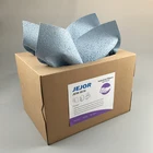 100% PP Blue 70gsm Pop-up Box Bulk Order Industry Clean Paper Meltblown Non Woven Cost Effective Cleaning Wipes