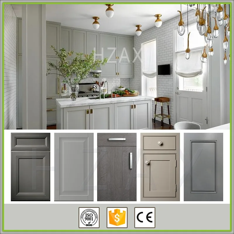 Modern style Small Kitchen Design Solid Wood  Kitchen Cabinet