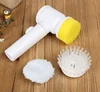 Multifunctional Household electric bathtub brush Packing in color box