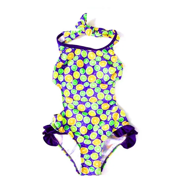infant swimsuit upf 50 protective baby girl sling swimwear set