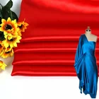 Wholesale Stretch imitation silk sparkle satin fabric for women sleepwear