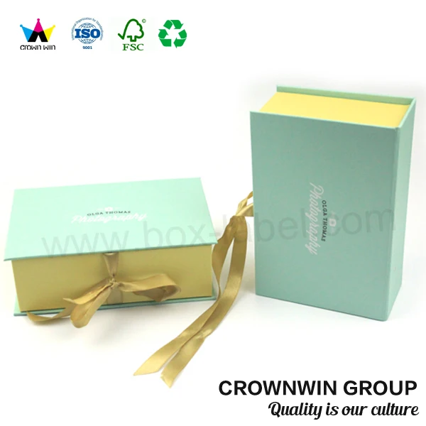 luxury printing gift box small chocolate christmas gift card box