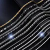 304 316 1-10MM Men Girl Ball Snake Cable Box Cuban Link italian Jewelry chain bulk Stainless Steel Necklace Chain Wholesale