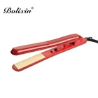 High quality new technology red ceramic PTC hair flat iron