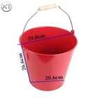 Home China Supplier Crafts Garden Round Zinc Flower Pot Home Decor Succulent Plants Pot