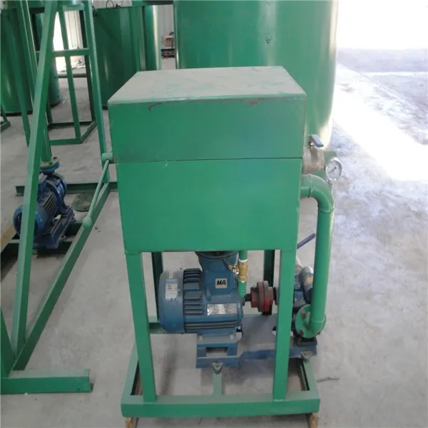 Used Engine oil recycling machine without use acid and clay/vacuum