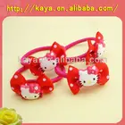 Customized wholesale soft pvc children hair accessories