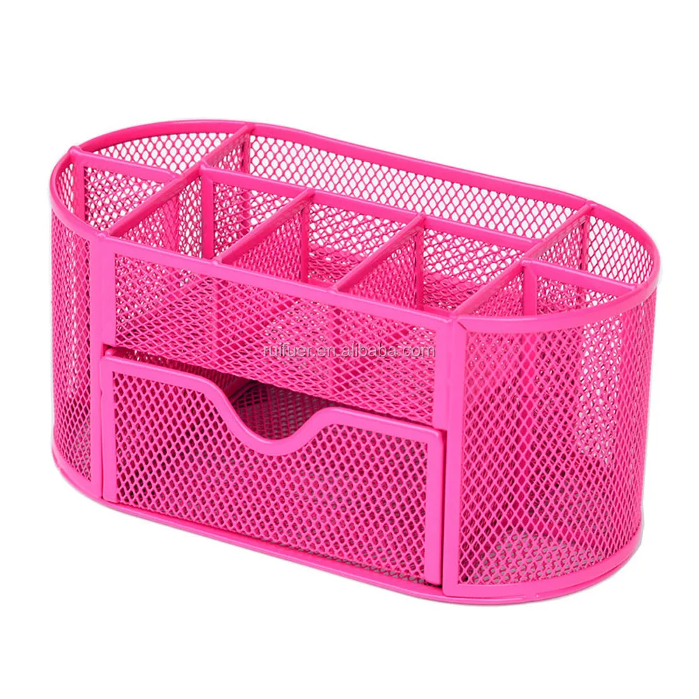 metal mesh pen desk organizer.jpg