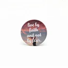 3D custom metal magnetic badge metal button fridge magnet For Home Use