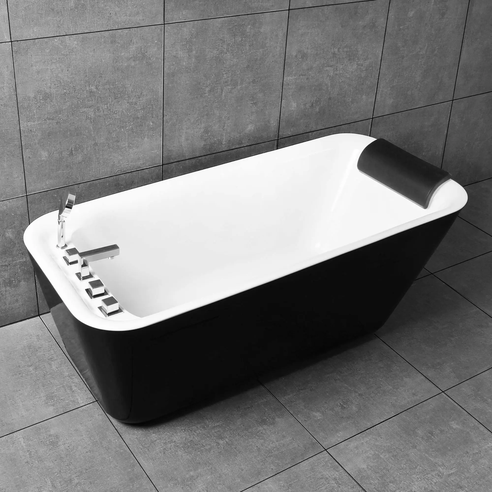Камень мобильный Ванна черный bb ванной кран Цвет ванна Сделано в Китае