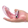 Mini Magic G Spot Vagina Stimulation Pussy Sex Toy Finger Sleeve Vibrator For Female