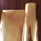 PE Coated Gold Metallized PET Film For Christmas Decoration