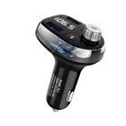 Digital tube screen 2 USB car kit bluetooth mp3 player with fm transmitter