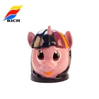 Personalized Gift Printing Enamel Porcelain Pig Tiki Mug
