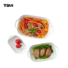 Good quality wholesale price white ceramic parini bakeware