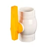 New Products Factory Wholesale Building Materials Bathroom Garden Mini Body Plastic China Suppliers Tap UPVC Ball PVC Valve