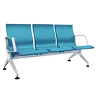 Factory price used PU Polyurethane airport seating waiting beam link chair
