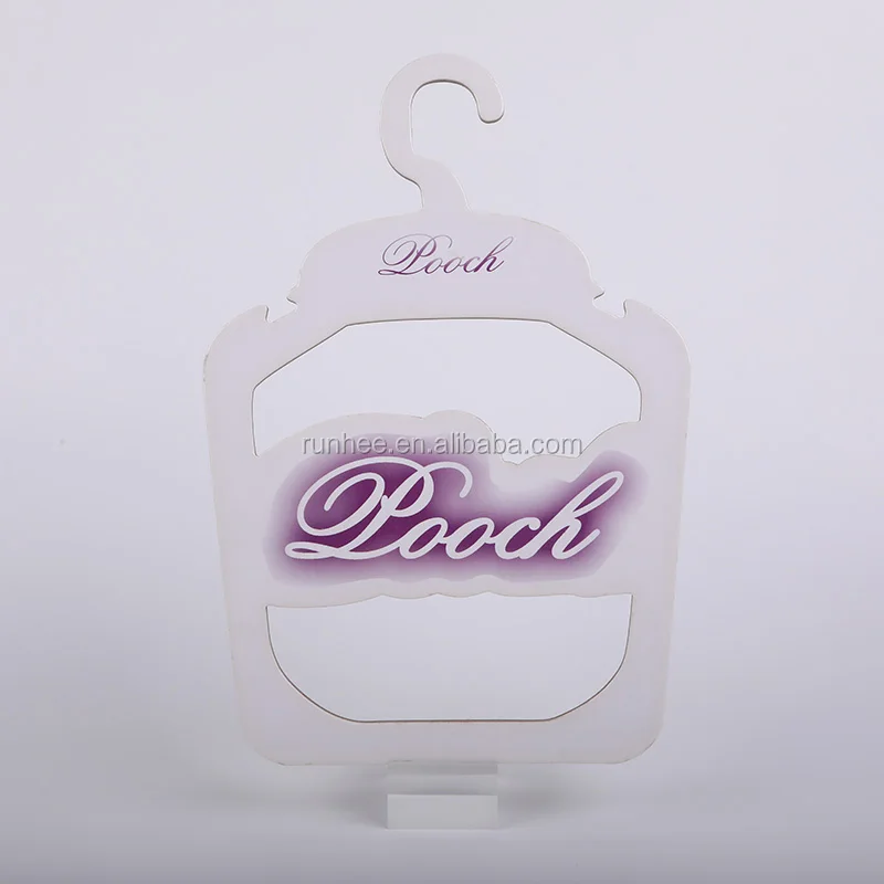 Eco Friendly Recycled Cardboard Scarf Hangers For Multi Season Retail Stores Display