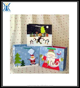 christmas bag new year gift candy chocolate paper bag