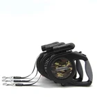 5M/16Ft Smart Durable Lead Nylon Lighted Retractable Dog Leash with LED