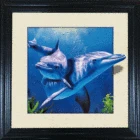 Hot Selling Dolphin Lenticular 3D Picture Poster For Home Decoration