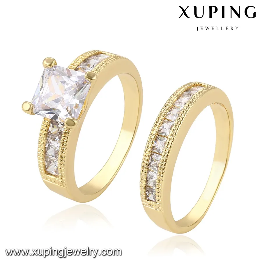 13508-men's rings jewelry 14k gold diamond couple rings jewelry