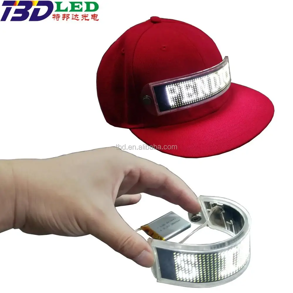 led hat cap