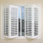 Britain design Basswood or PVC Plantation Shutter