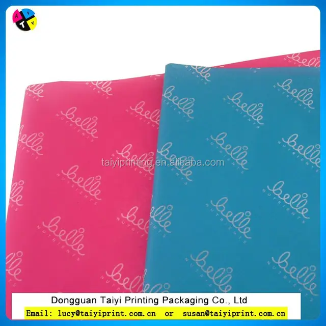 printed flate sheet gift wrapping paper tissue wrap gift paper