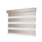 Good price popular home decorative fabric window zebra blinds for bedding room