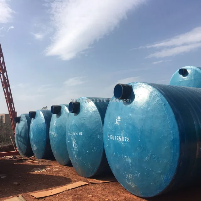 frp spetic tank/ frp septic tank for sewage treatment