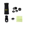 4 in 1 kits 198 degree Fisheye Lens 0.63 Wide Angle 8X zoom telephoto mobile phone camera lens For cellphone