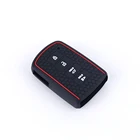 2019 factory price custom design silicone black cover cases for the car key